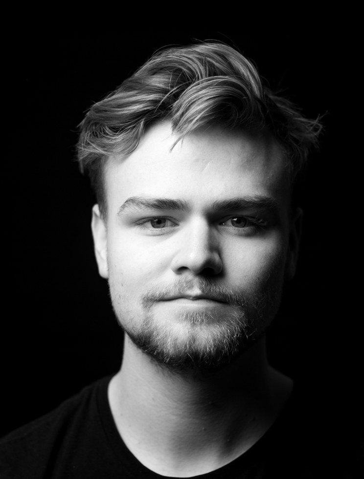 Portrait of a young professional man